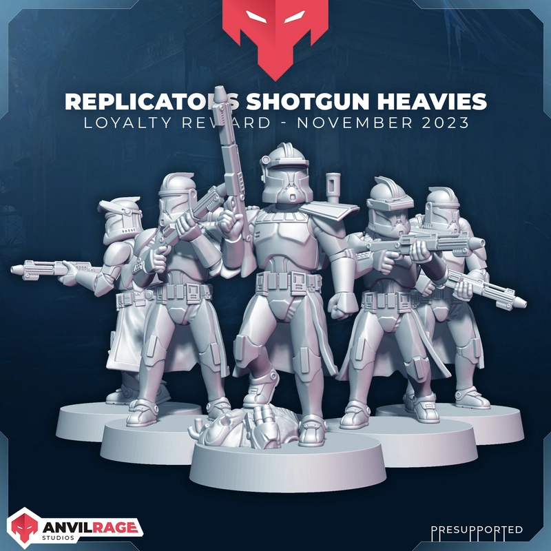 Clone Trooper Shotgunners — Star Wars 3D model