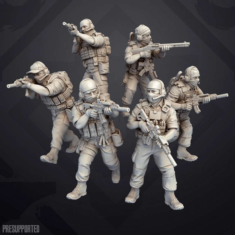 Grey Cell Mercenaries — Star Wars 3D model