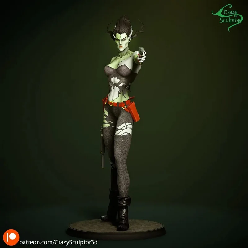 Bride of Frankenstein — Frankenstein 3D model