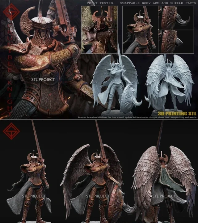 Crucible Knight Devonia — Elden Ring 3D model