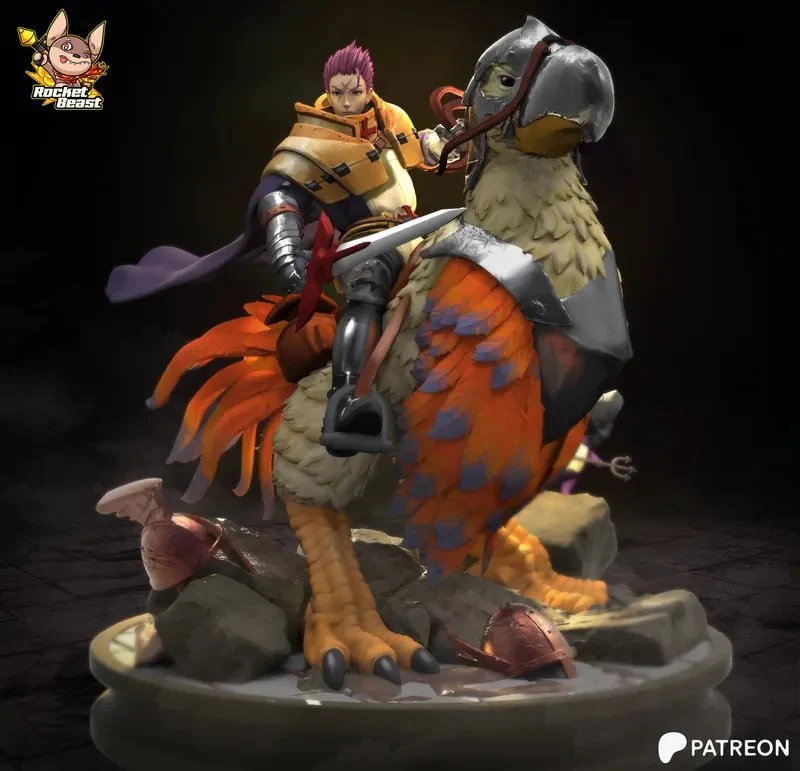 Crusader — Ragnarok Online 3D model