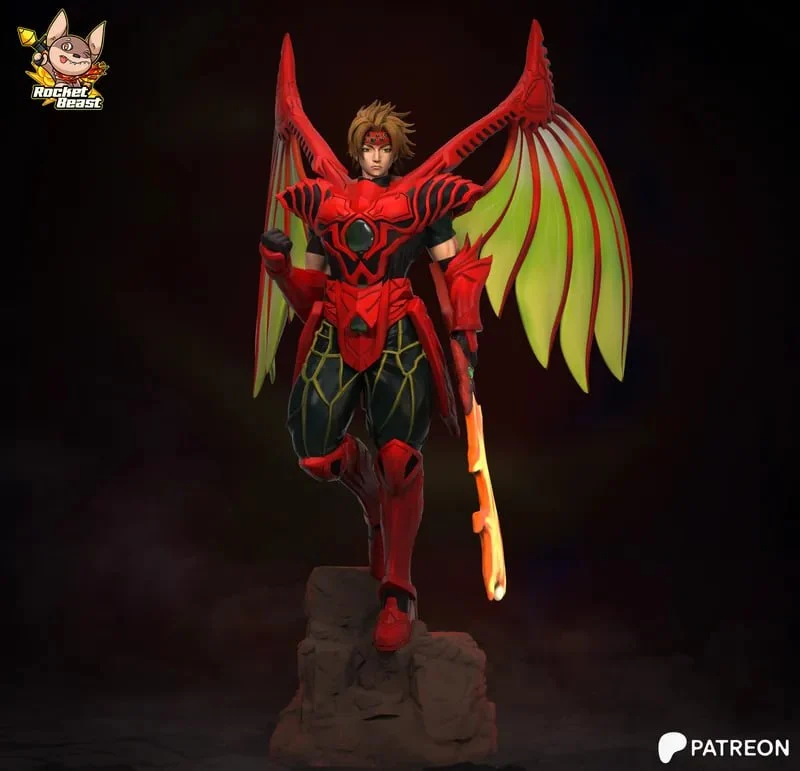 Dart Dragoon Armor — The Legend of Dragoon 3D model