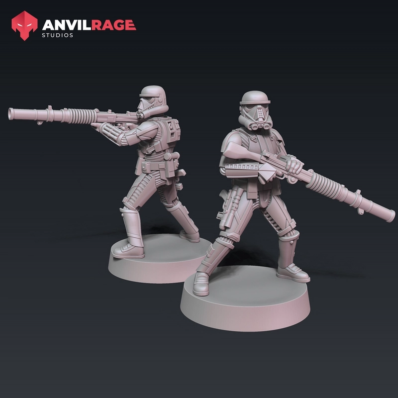 Death Trooper Remnant T-21 — Star Wars 3D model