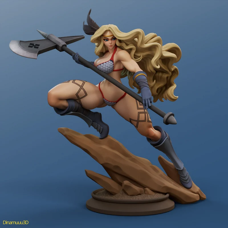 Amazon — Original Character 3D model