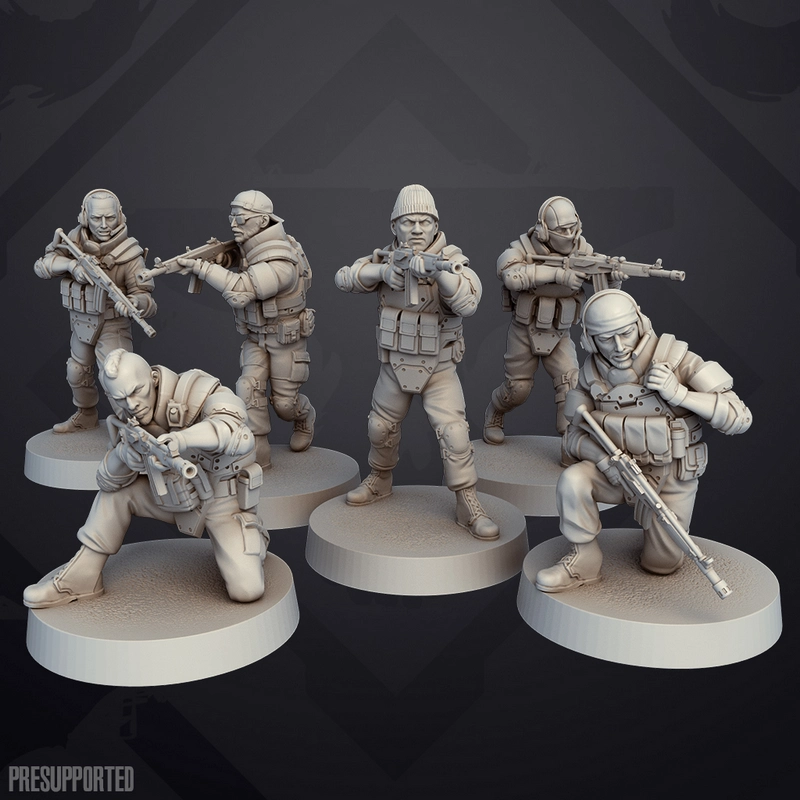 MNU Security Force First Reaction Battalion — District 9 3D model
