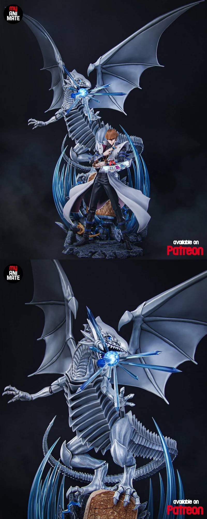 Blue-Eyes White Dragon — Yu-Gi-Oh! 3D model