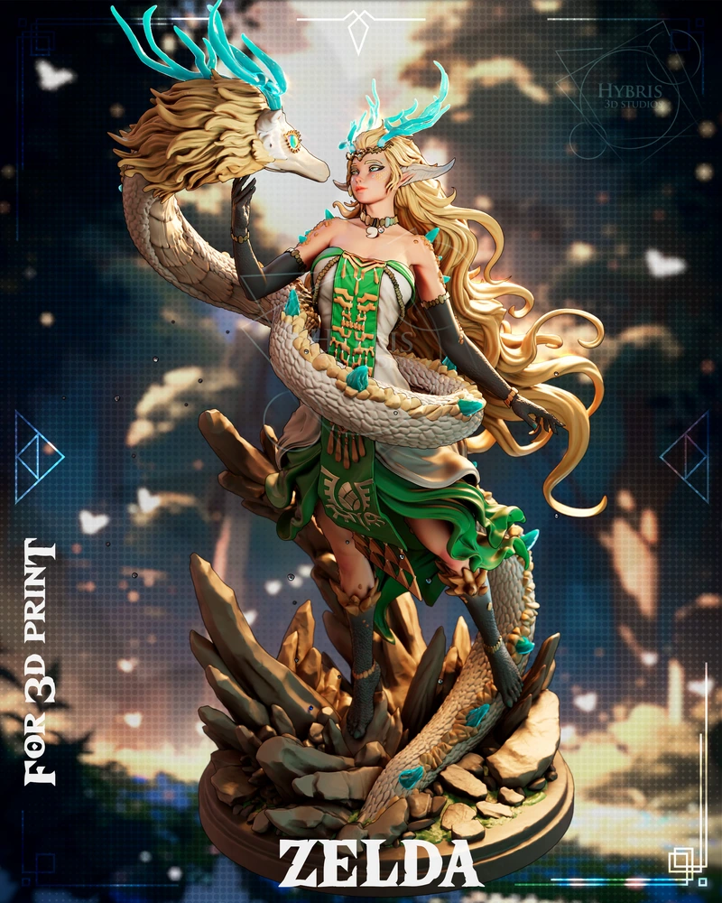 Dragon Zelda — The Legend of Zelda 3D model