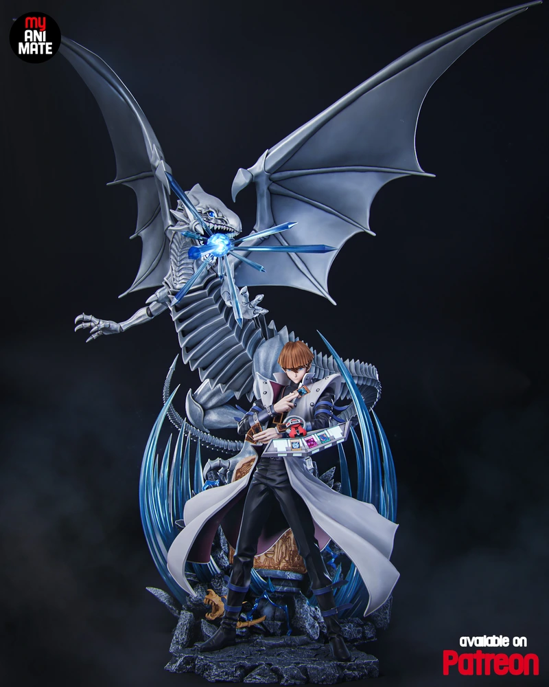 Blue-Eyes White Dragon — Yu-Gi-Oh! 3D model