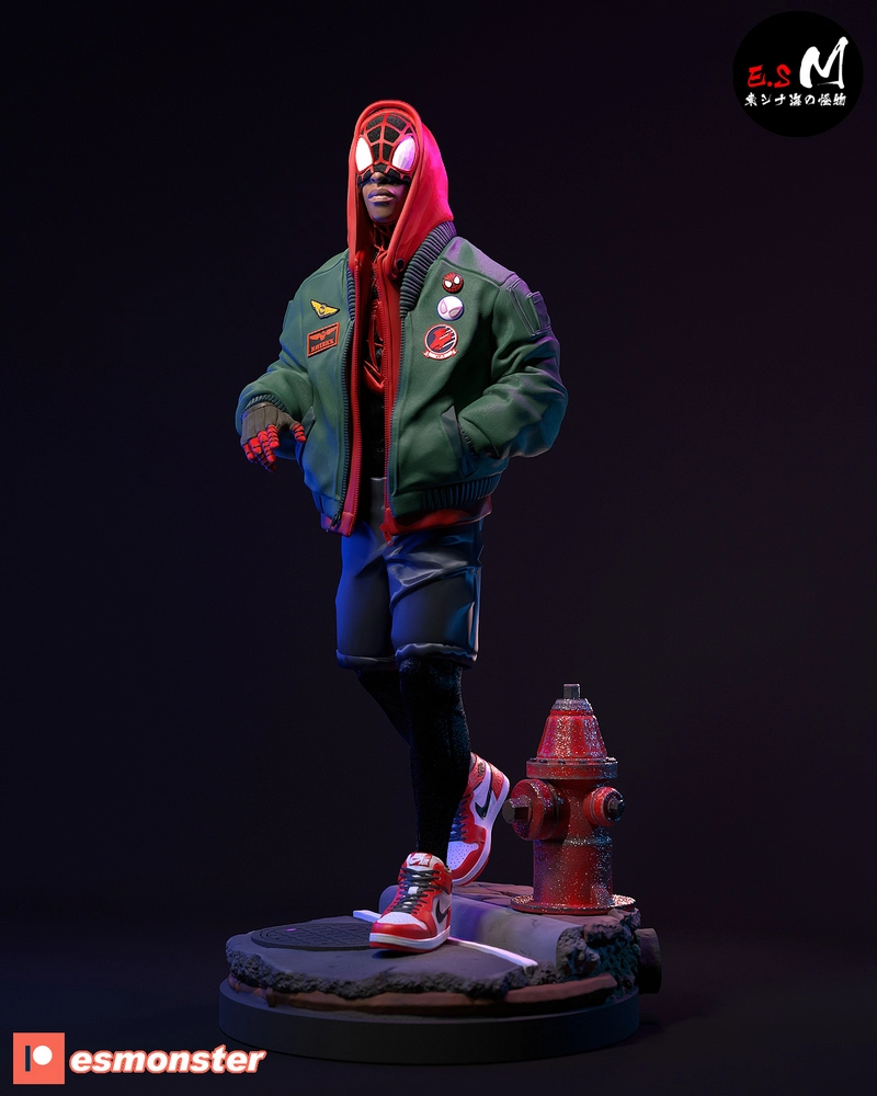 Miles Morales — Marvel 3D model