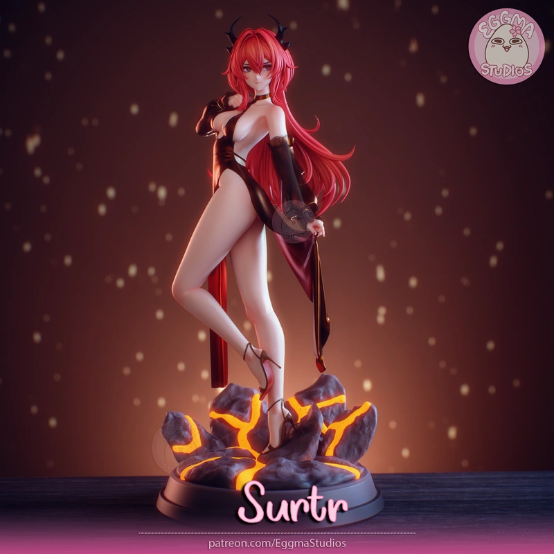 Surtur — Arknights 3D model