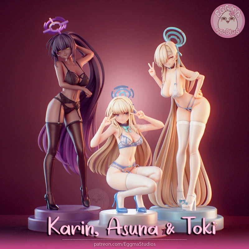 Karin — Blue Archive 3D model