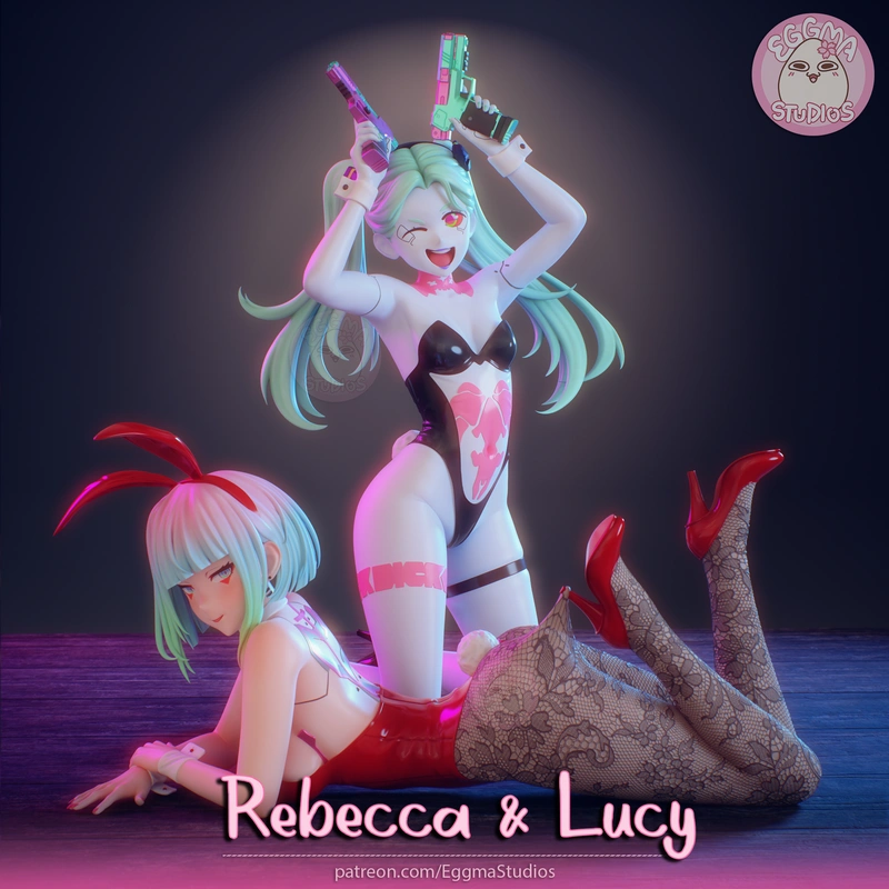 Rebecca — Cyberpunk: Edgerunners 3D model