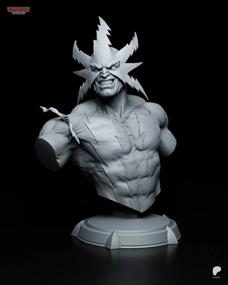 Electro Bust — Marvel 3D model