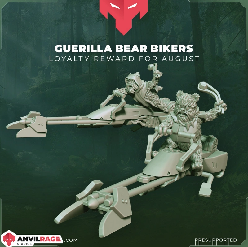 Ewok Speeder Bikes — Star Wars 3D model