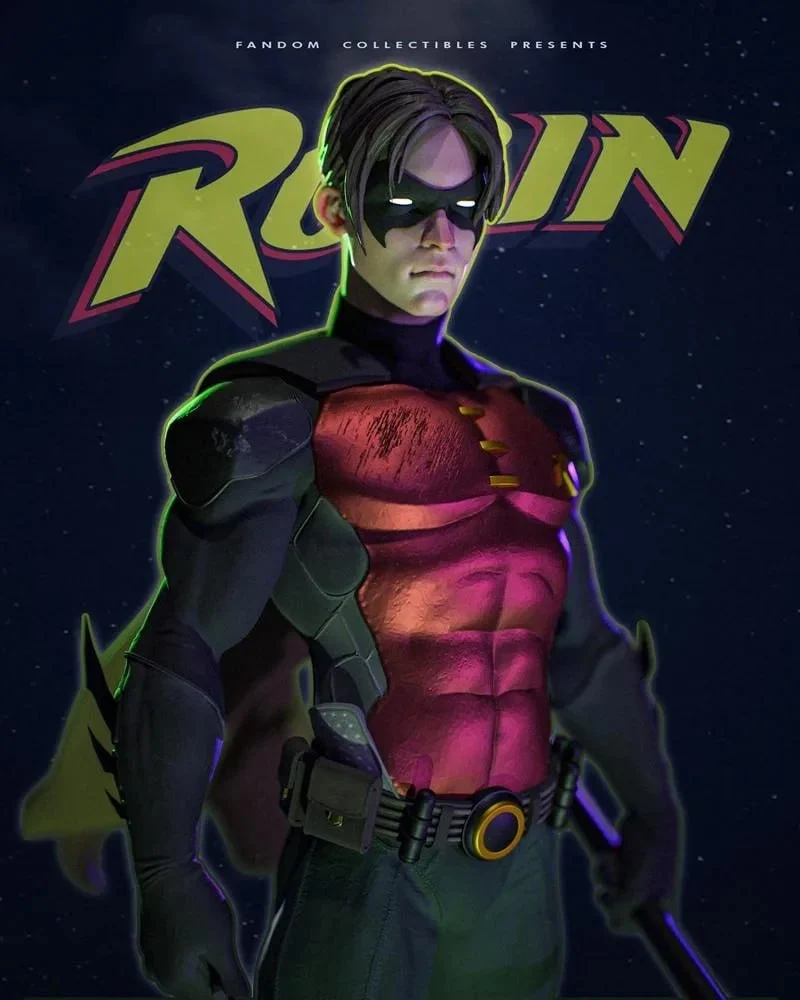 Tim Drake — DC Comics 3D model