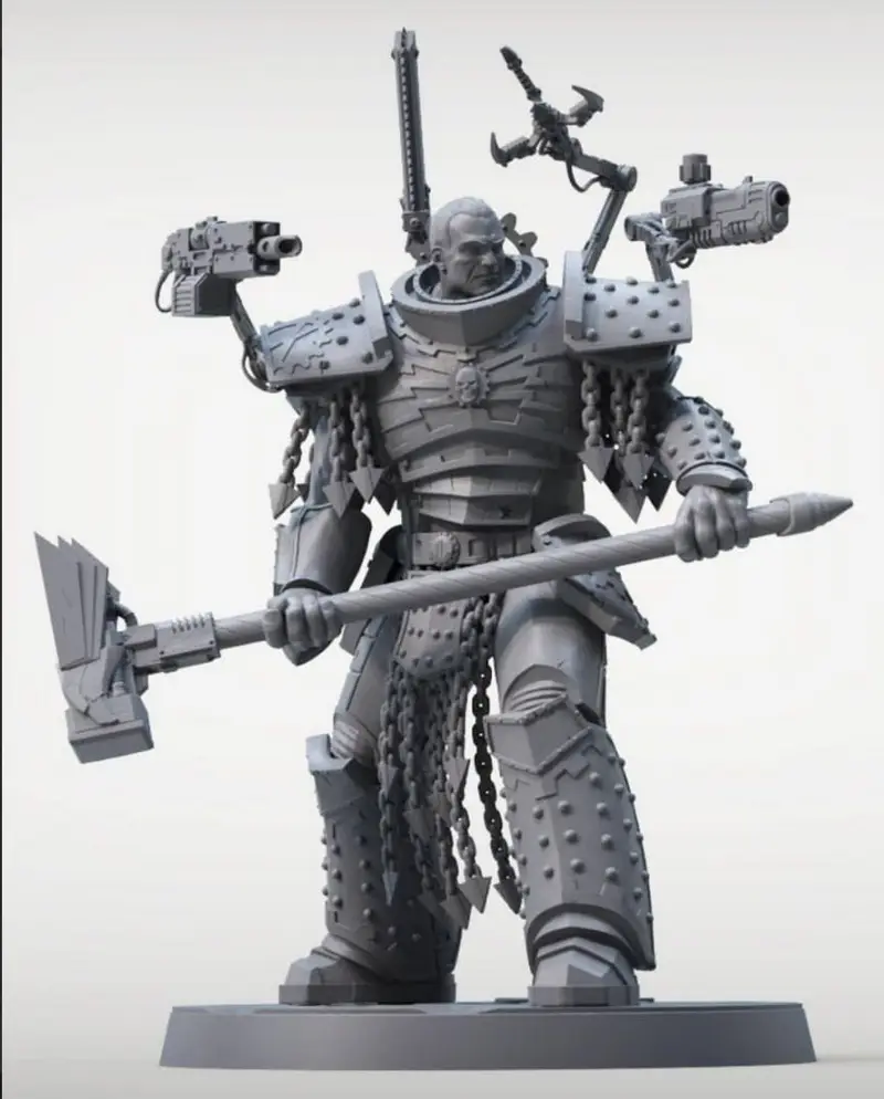 Ferrus Manus — Warhammer 40,000 3D model