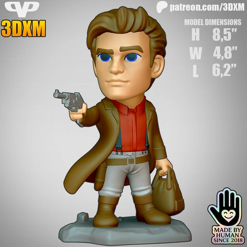 Malcolm Reynolds — Firefly 3D model