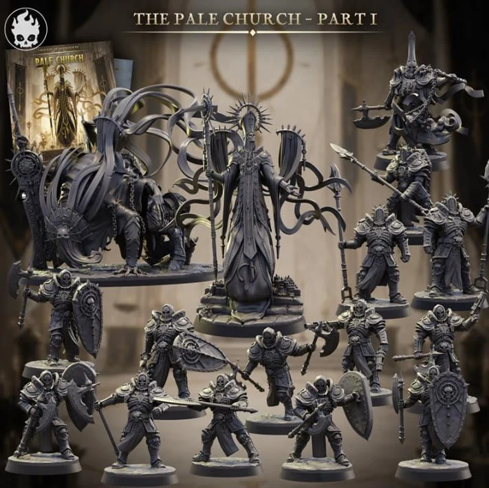 The Pale Church — Original Fantasy 3D model