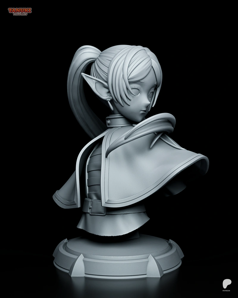 Frieren Bust — Frieren: Beyond Journey's End 3D model