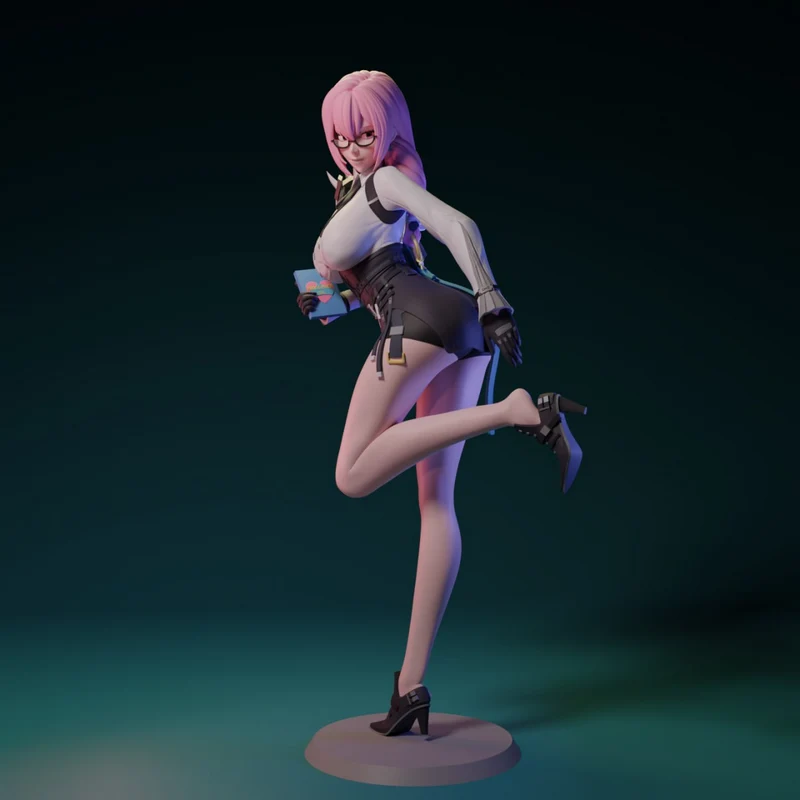 Tsukishiro Yanagi — Zenless Zone Zero 3D model