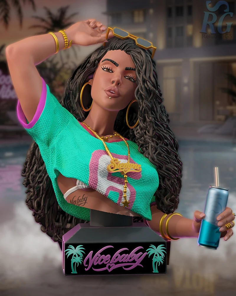 GTA VI Cover Girl Bust — Grand Theft Auto VI 3D model