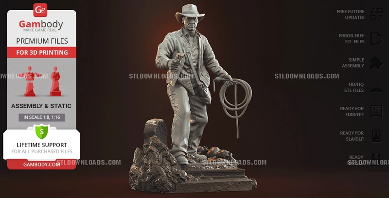 Indiana Jones — Indiana Jones 3D model