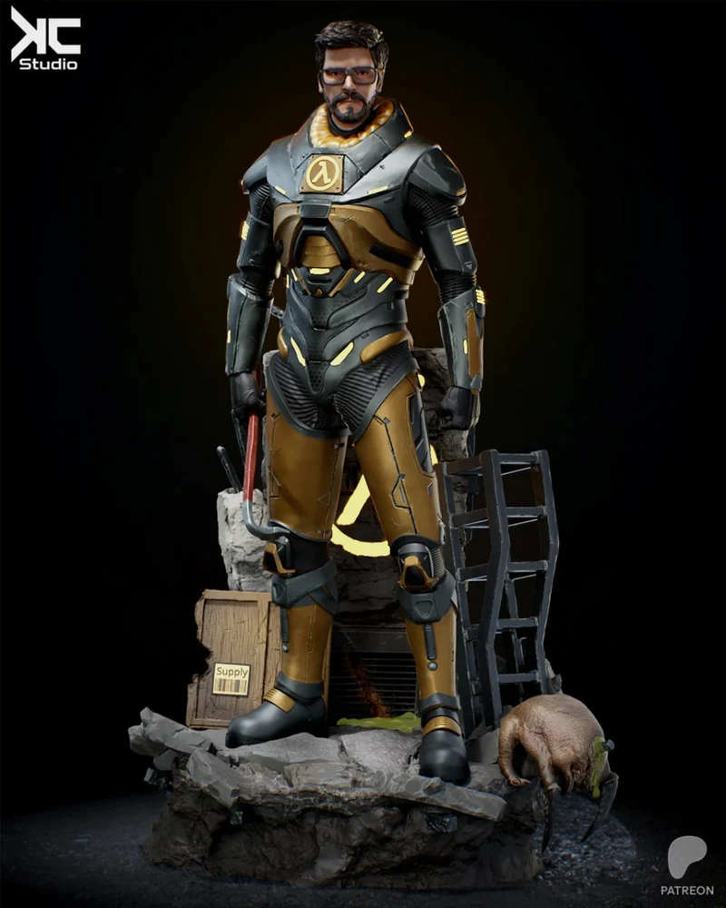 Gordon Freeman — Half-Life 3D model