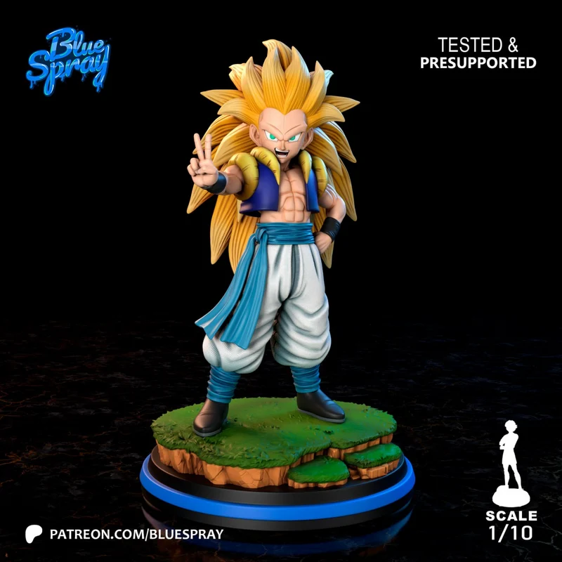 Gotenks SSJ3 — Dragon Ball 3D model
