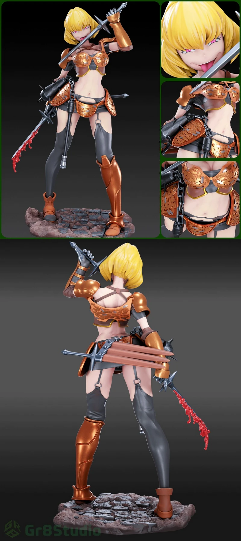 Clementine — Overlord 3D model