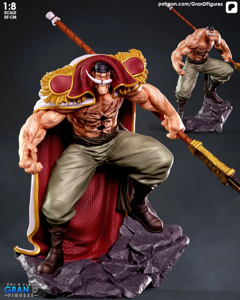 Whitebeard — One Piece 3D model