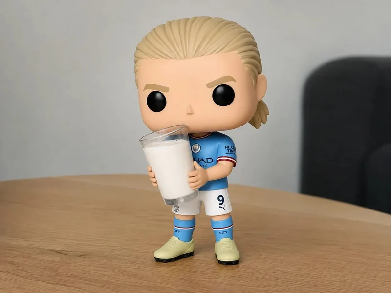Erling Haaland — Football 3D model