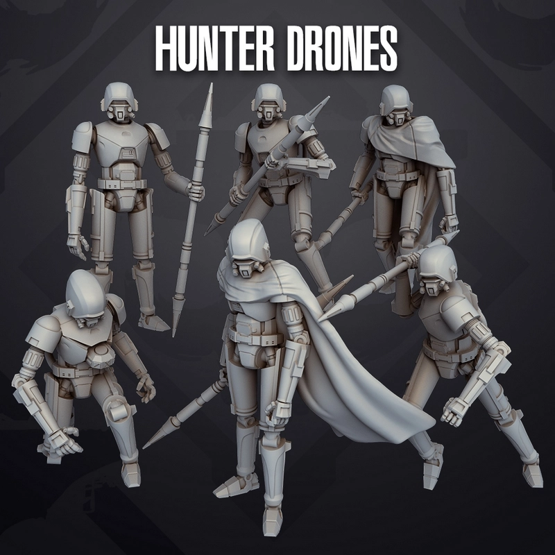 HK-87 Assassin Droids — Star Wars 3D model