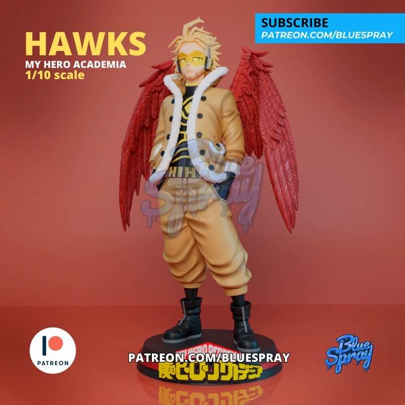 Hawks — My Hero Academia 3D model
