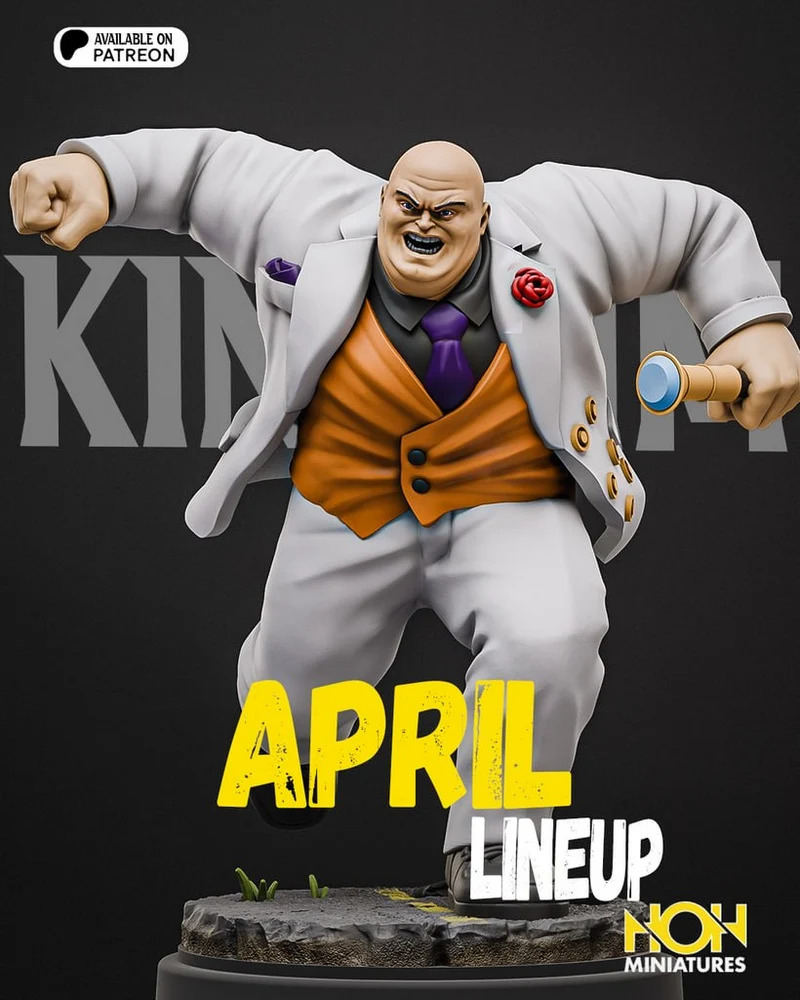 Kingpin of Crime — Marvel 3D model