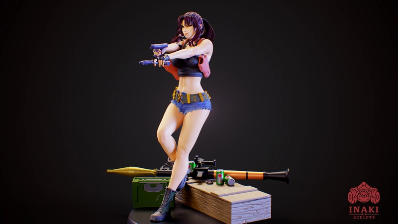 Revy — Black Lagoon 3D model