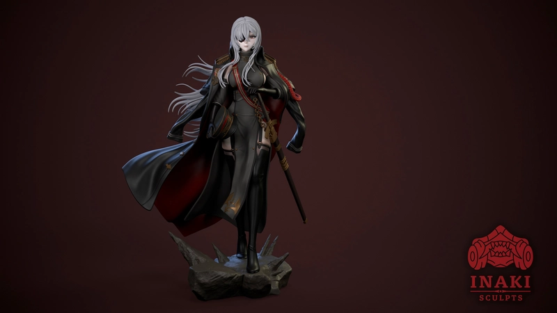 Fritz Rumey — Azur Lane 3D model