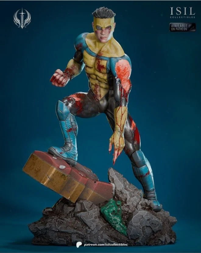 Battle of Viltrum Diorama — Invincible 3D model
