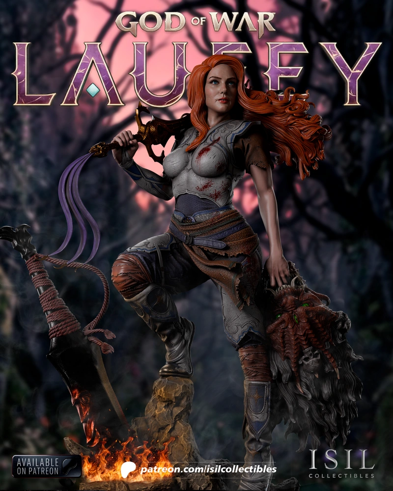 Laufey — God of War 3D model
