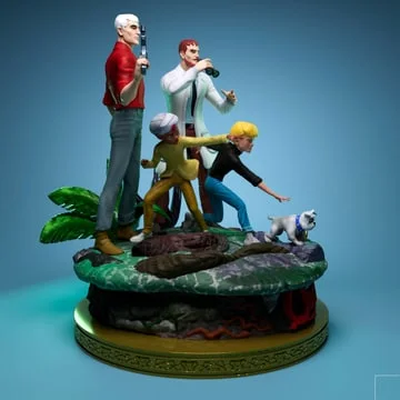 Jonny Quest — Jonny Quest 3D model