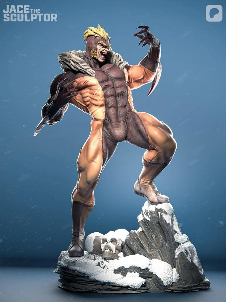 Sabretooth — Marvel 3D model