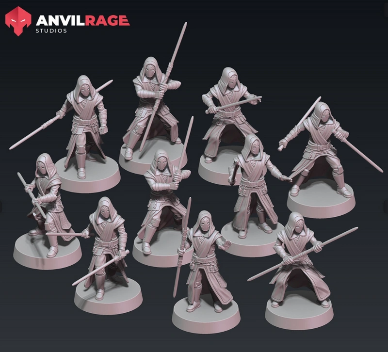 Jedi Temple Guard — Star Wars 3D model