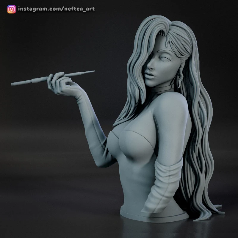 Jessica Rabbit Bust — Who Framed Roger Rabbit 3D model