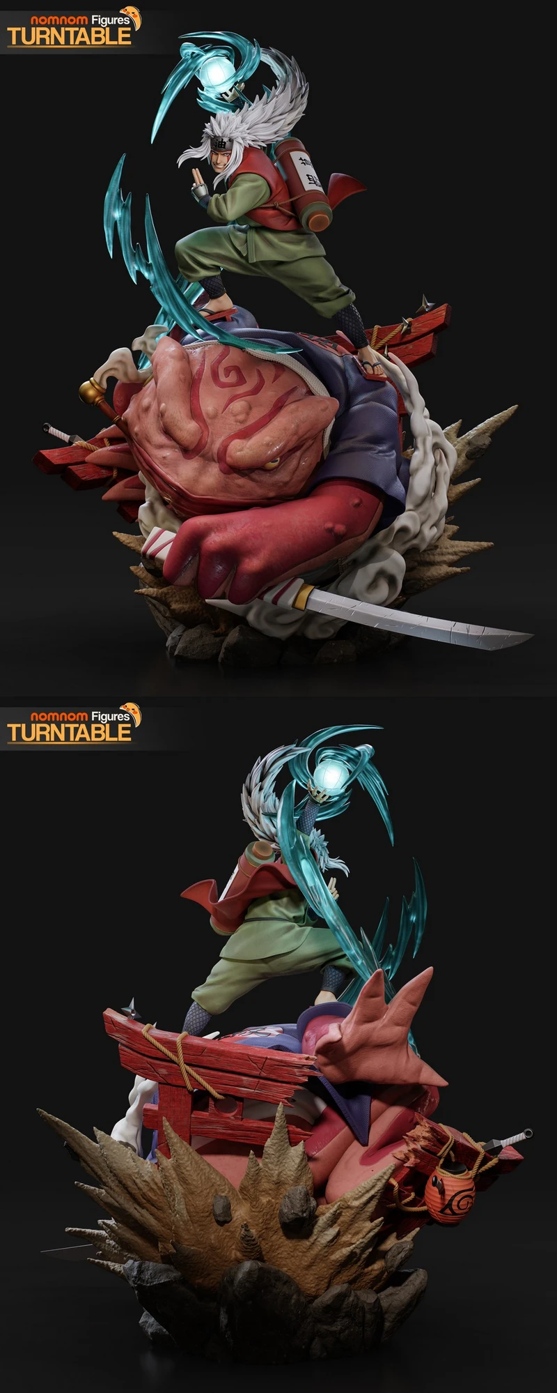 Jiraiya — Naruto 3D model