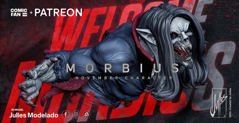 Morbius — Marvel 3D model
