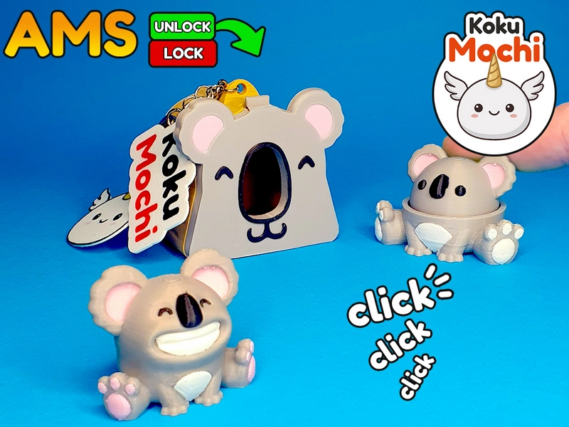 Koku Mochi Koala House — Original Character 3D model