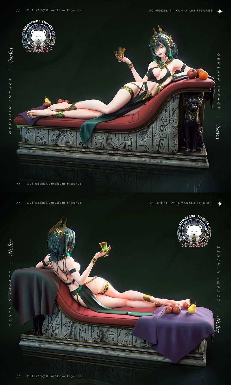Nefer — Genshin Impact 3D model