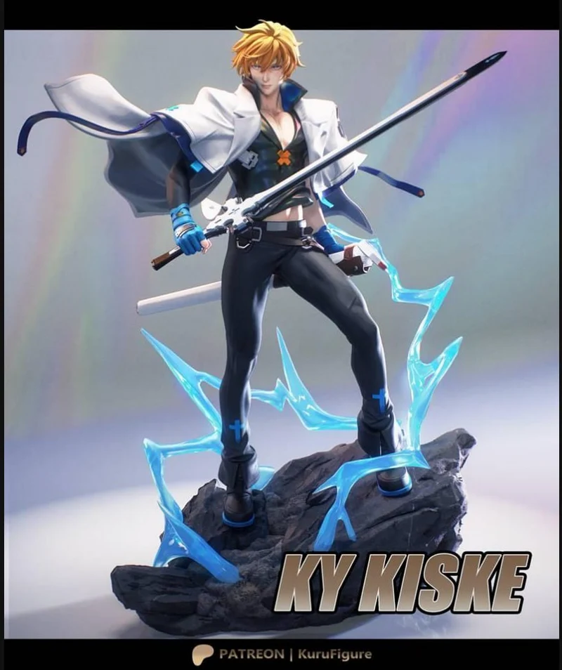 Ky Kiske — Guilty Gear 3D model