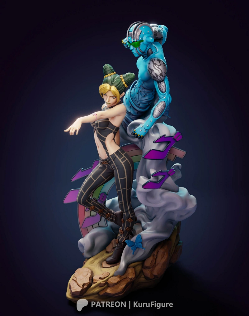 Jolyne Cujoh — JoJo's Bizarre Adventure 3D model