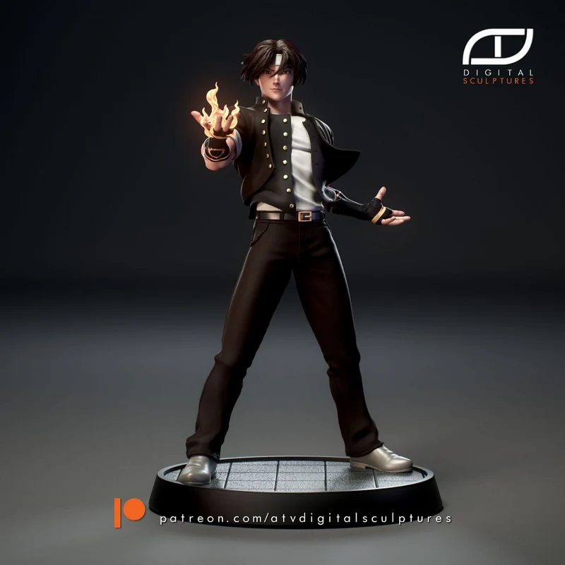 Kyo Kusanagi — The King of Fighters 3D model