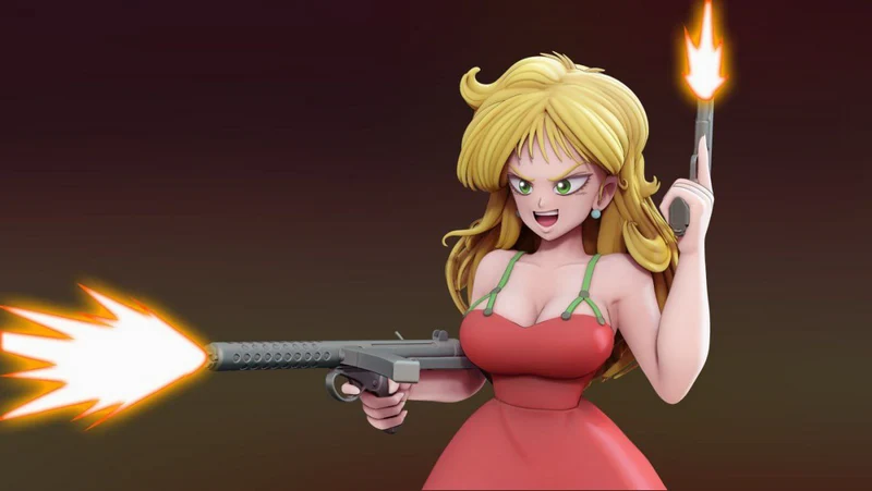 Launch — Dragon Ball 3D model